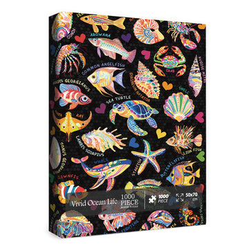 Vívidos Ocean Life Jigsaw Puzzles 1000 Pieces